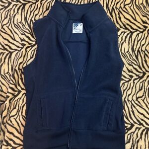 Old Navy Dark Blue Fleece Vest